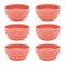 Manhattan Comfort Mendi 12 Large 16.91 oz. Dinner Soup Bowls in Coral 2-NM05-7307 - alternate 2